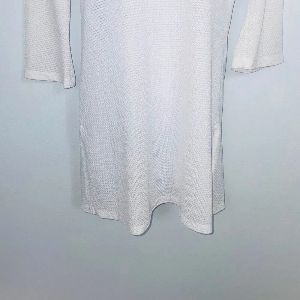 J Valdi Womens S Cover Up White Swim Dress Beach Casual Summer